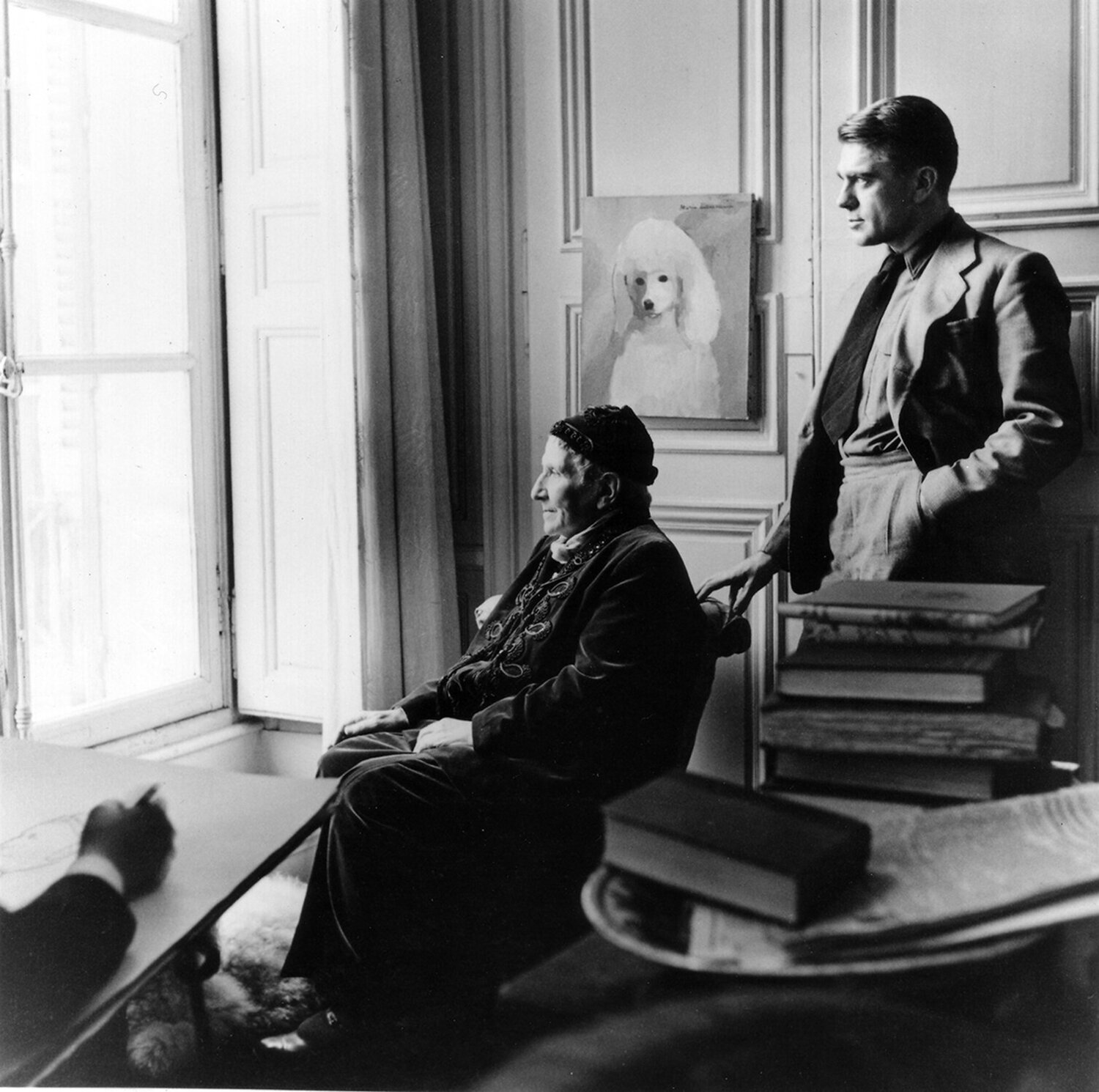 Carl Erickson Drawing Gertrude Stein and Horst, Paris Horst P. Horst Fotografie zu verkaufen