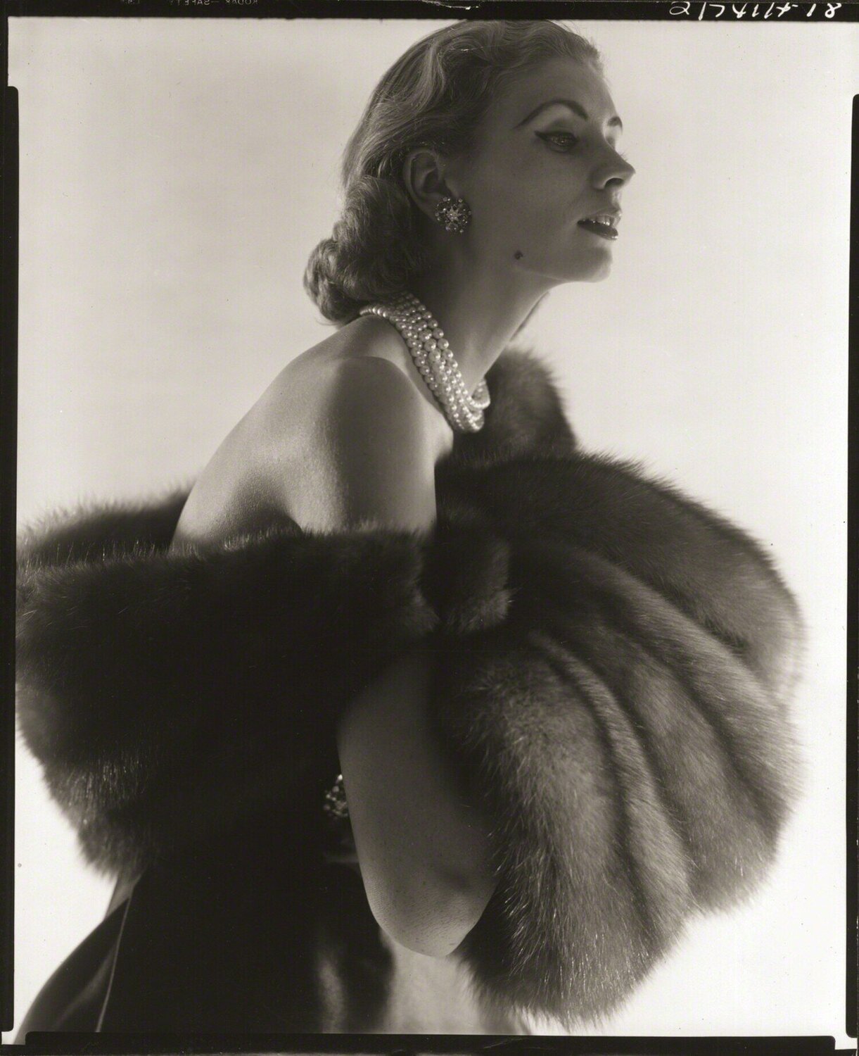 Suzy Parker, Fur Series for Vogue Horst P. Horst Fotografie zu verkaufen