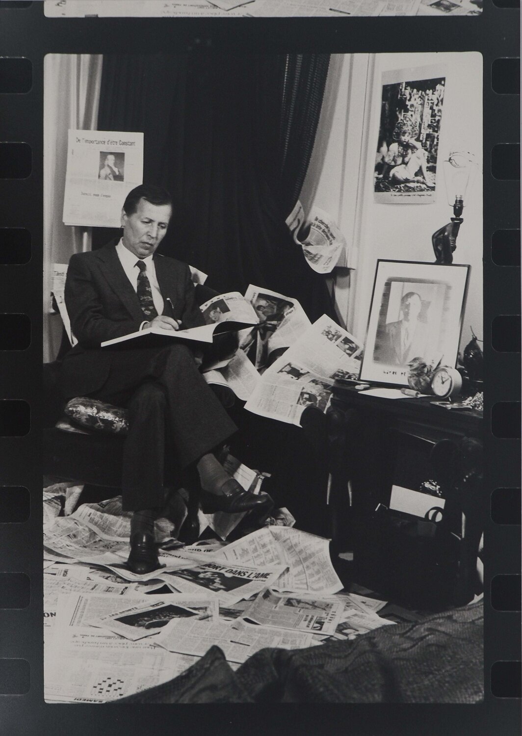 L'homme d'affaire Irina Ionesco Afdruk te koop