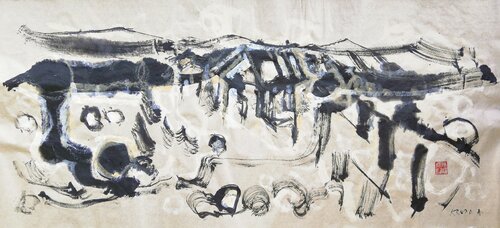 Almost art informel! Alfred Freddy Krupa