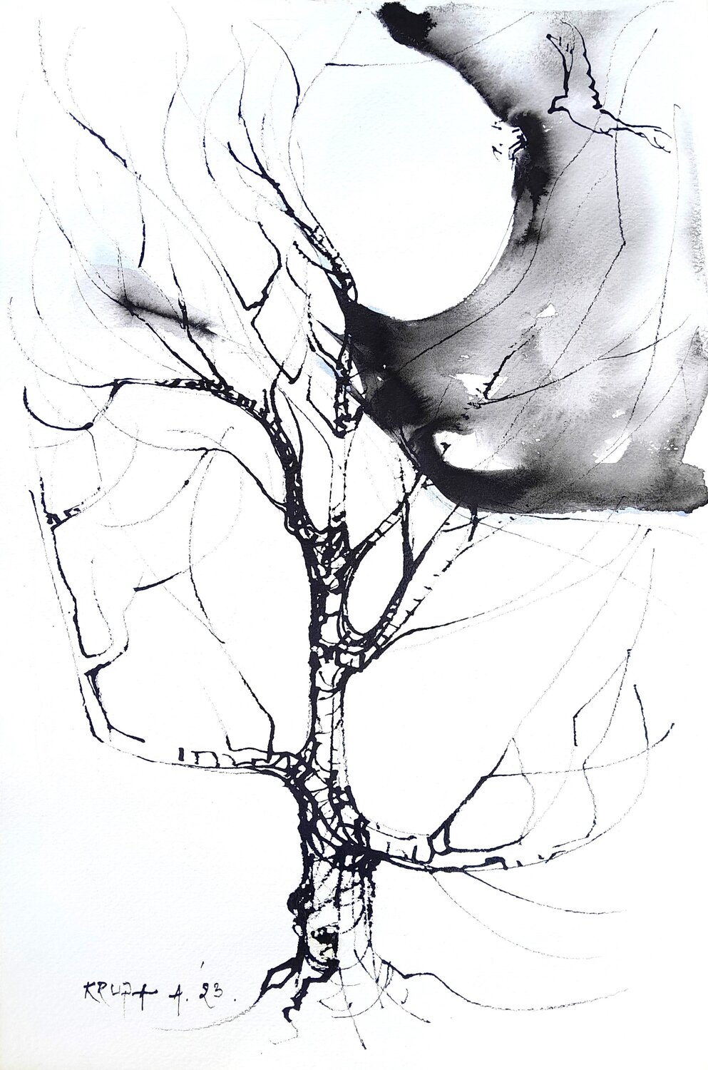 Mother Earth and the tree Alfred Freddy Krupa