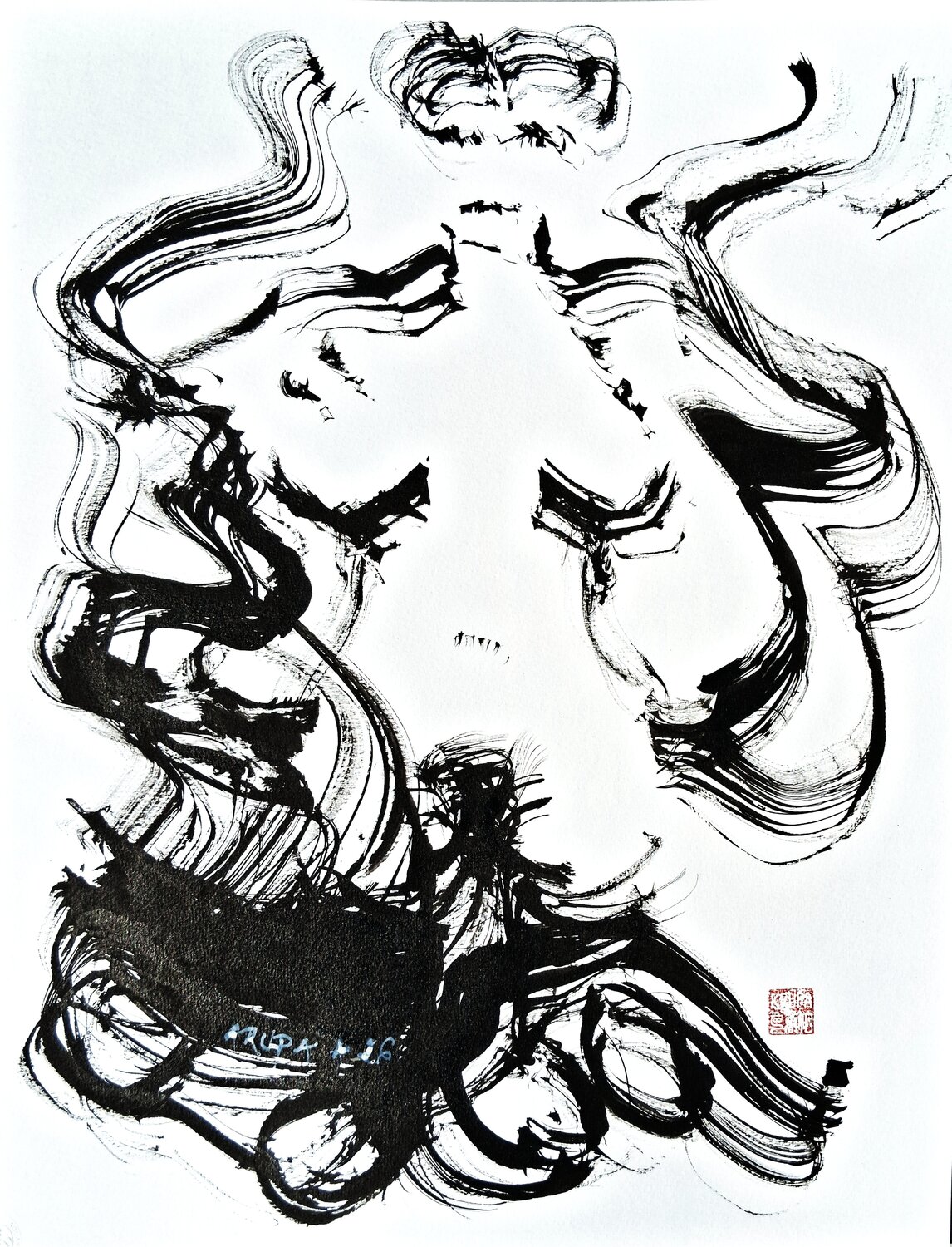 Released Alfred Freddy Krupa Drawing for sale