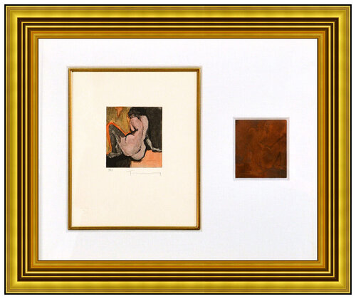 Arched Torso and Arched Torso (copper plate) van Itzchak Tarkay, Afdruk te koop op Singulart