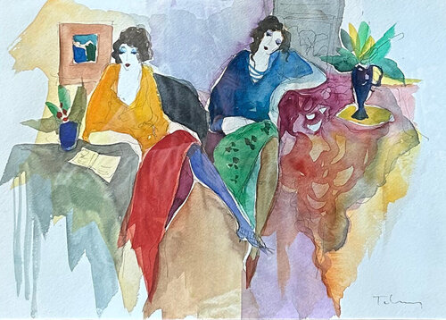 The Apartment von Itzchak Tarkay, Werk auf Papier kaufen auf Singulart