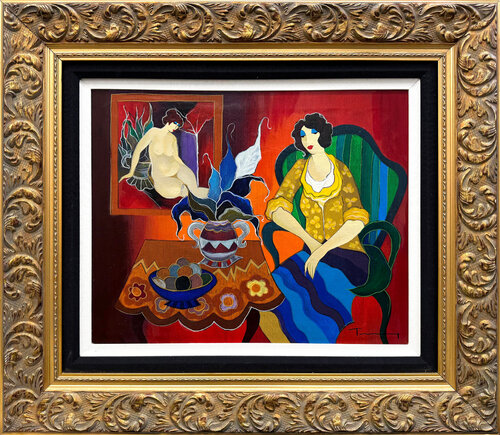 イツハク.タルカイ【謙虚さ】 Isaac Tarkay \"modesty Ii Itzchak Tarkay 