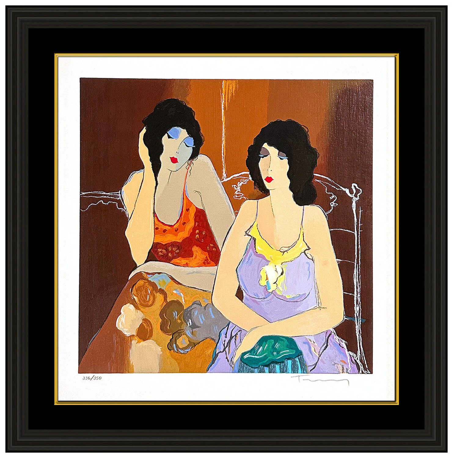Ashley and Abigail Itzchak Tarkay