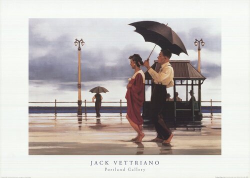 The Shape of Things to Come by Jack Vettriano, 版画 for Sale on Singulart