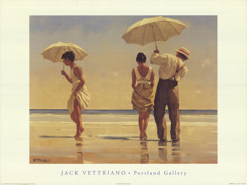 Mad Dogs by Jack Vettriano, 版画 for Sale on Singulart