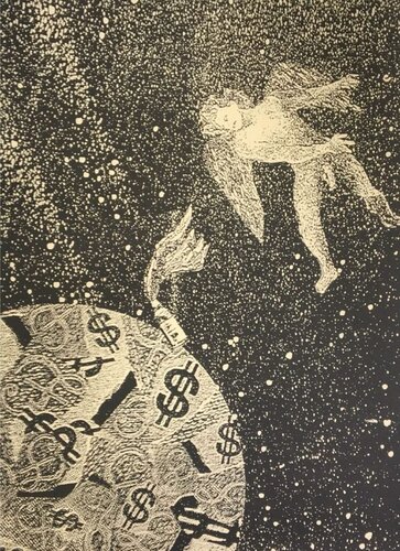 Avenging Angel van Jamie Reid, Afdruk te koop op Singulart