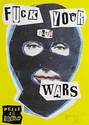 Peace is Tough van Jamie Reid, Afdruk te koop op Singulart