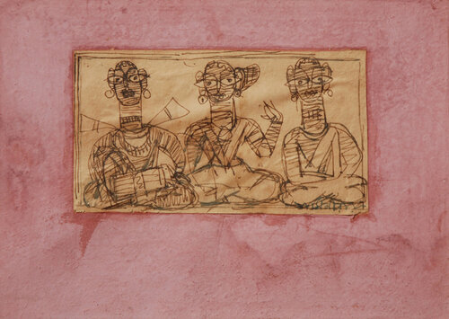Untitled di Jamini Roy, Pittura in vendita su Singulart