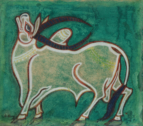 Untitled di Jamini Roy, Pittura in vendita su Singulart