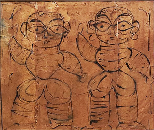 Untitled di Jamini Roy, Pittura in vendita su Singulart