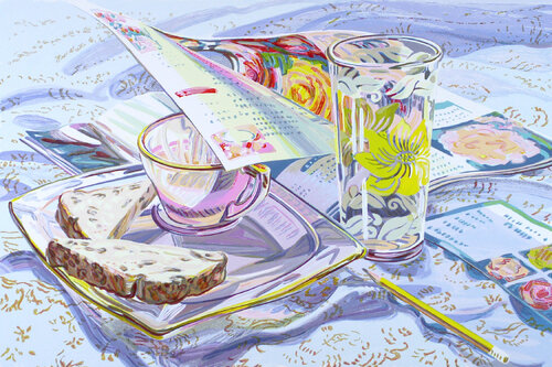 Ordering spring van Janet Fish, Afdruk te koop op Singulart