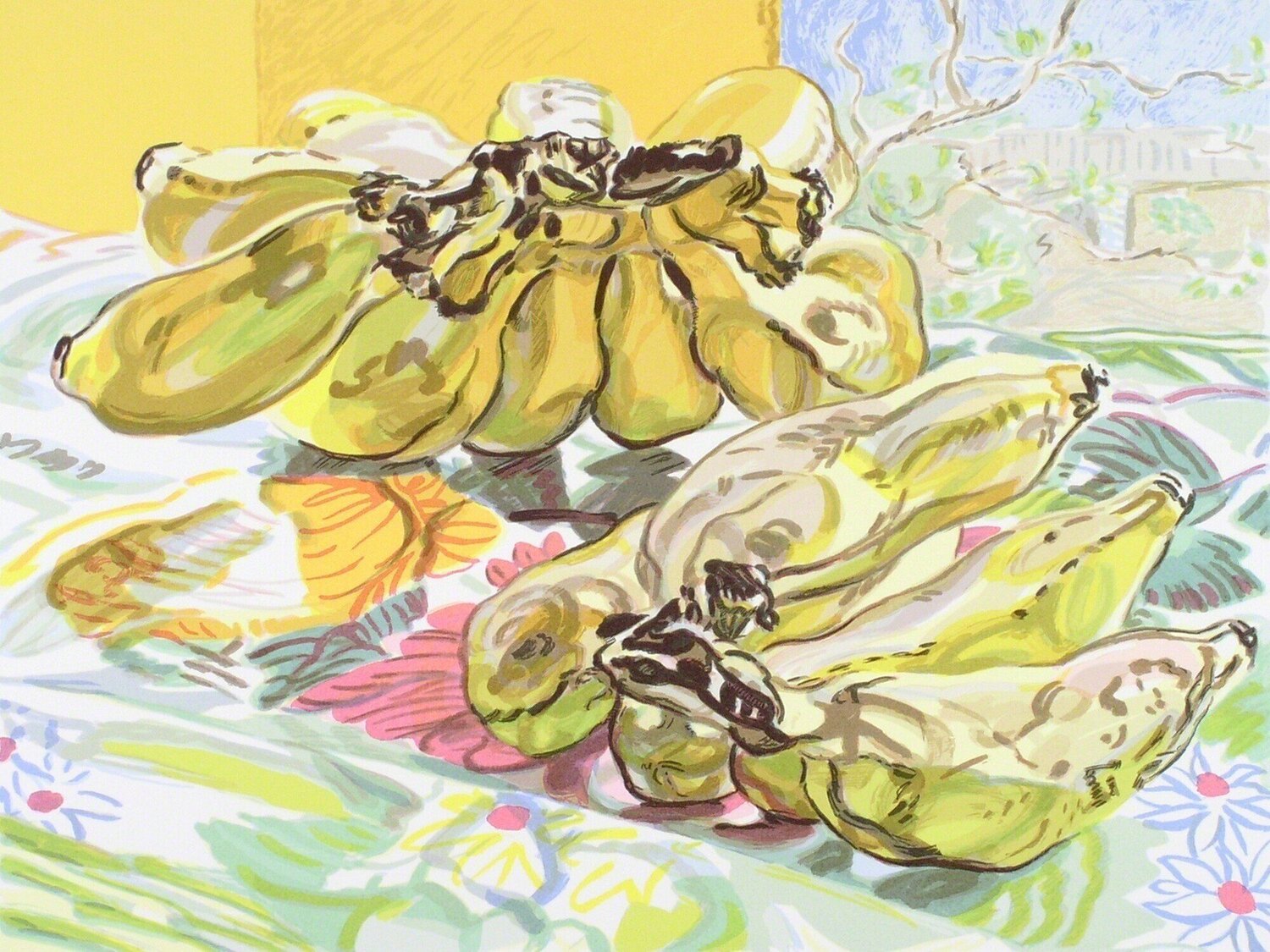 Bananas Janet Fish Stampa in vendita