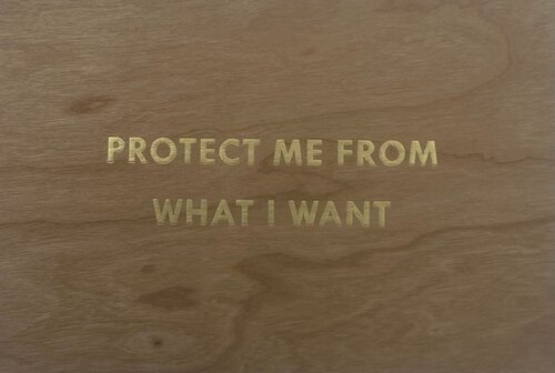 ジェニー・ホルツァー／PROTECT ME FROM WHAT I WANT（Jenny