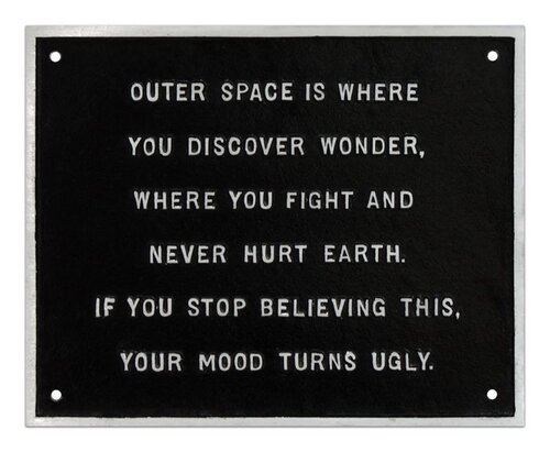 Untitled (selection from survival series) di Jenny Holzer, Altri media in vendita su Singulart