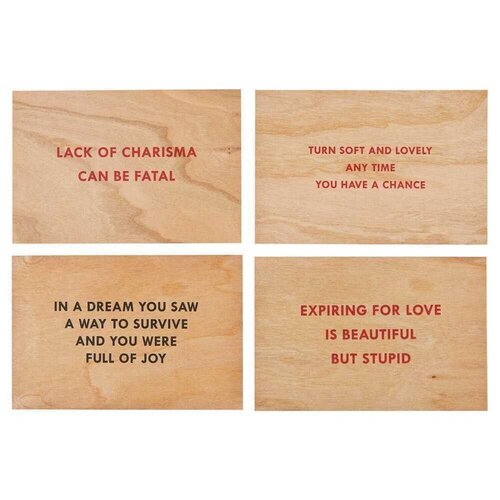 Truisms (set of 4) by Jenny Holzer, Print for Sale on Singulart