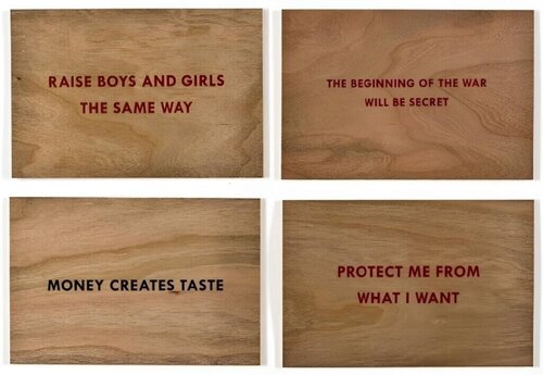 Truisms (set of 4) by Jenny Holzer, Print for Sale on Singulart