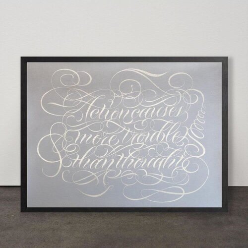 More Trouble Than Thought by Jenny Holzer, Print for Sale on Singulart