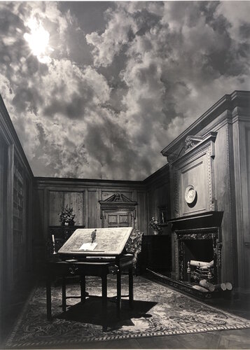 Untitled (The Philosopher) di Jerry Uelsmann, Fotografia in vendita su Singulart