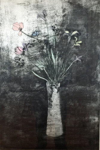HAND COLORED FLOWERS van Jim Dine, Afdruk te koop op Singulart