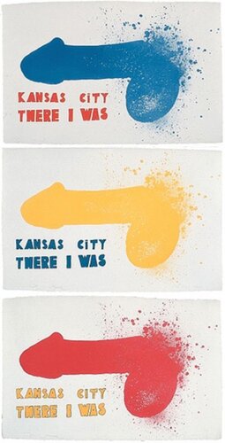 Kansas City (3 sheets) van Jim Dine, Afdruk te koop op Singulart