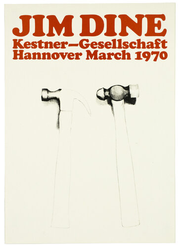Kestner Gesellschaft 1970 (Hammers 1970) van Jim Dine, Afdruk te koop op Singulart