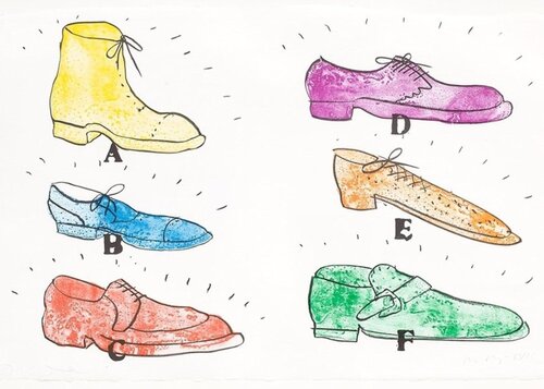 ABC van Jim Dine, Afdruk te koop op Singulart