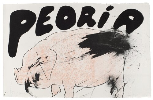 Peoria van Jim Dine, Afdruk te koop op Singulart