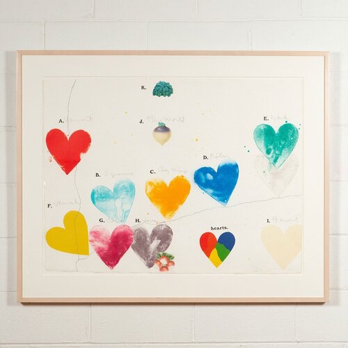 The World (for Ann Waldman) van Jim Dine, Afdruk te koop op Singulart