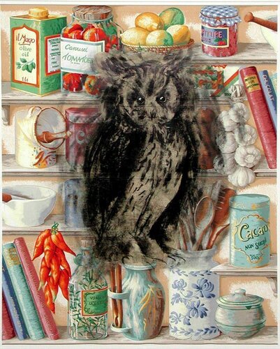 Owl in the Kitchen di Jim Dine, Stampa in vendita su Singulart