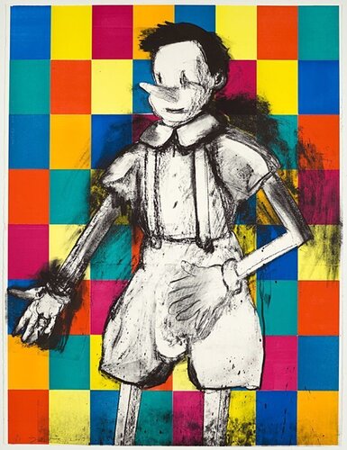 64 Blocks di Jim Dine, Stampa in vendita su Singulart