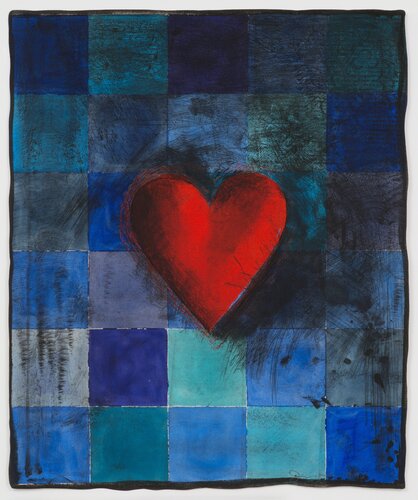Hart in Blu di Jim Dine, Stampa in vendita su Singulart