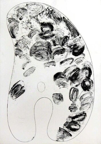 Palette III di Jim Dine, Stampa in vendita su Singulart