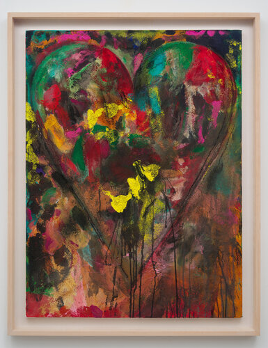 Yellow Marks di Jim Dine, Pittura in vendita su Singulart