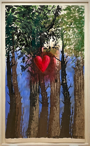 The Forest Up North di Jim Dine, Stampa in vendita su Singulart