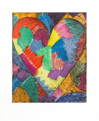 A Beautiful Heart di Jim Dine, Stampa in vendita su Singulart