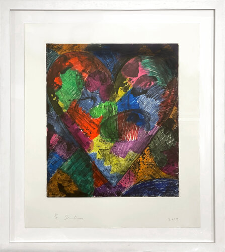The Heart Called Washington di Jim Dine, Stampa in vendita su Singulart