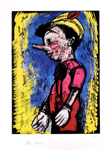 Pinocchio van Jim Dine, Afdruk te koop op Singulart