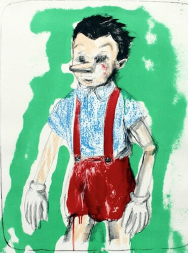 Pinocchio van Jim Dine, Afdruk te koop op Singulart