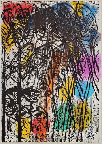 The Rage of Leaves van Jim Dine, Afdruk te koop op Singulart