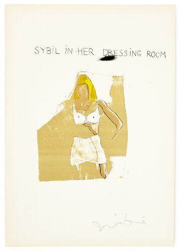 Sybil in her Dressing Room from "The Picture of Dorian Gray" van Jim Dine, Afdruk te koop op Singulart