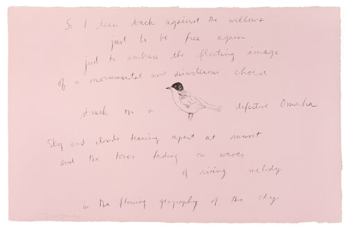 So I lean back (Oo La La) van Jim Dine, Afdruk te koop op Singulart