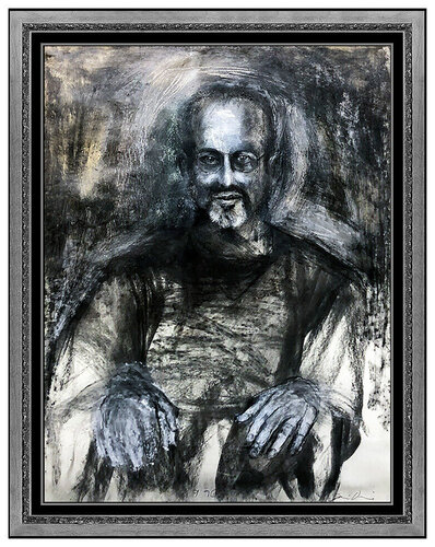 Portrait of Dr. Robert Nowinski di Jim Dine, Opera su carta in vendita su Singulart