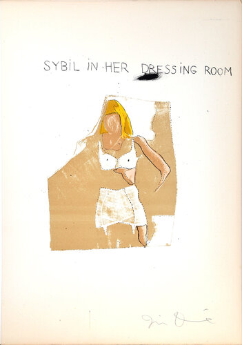 Sybil in Her Dressing Room di Jim Dine, Stampa in vendita su Singulart