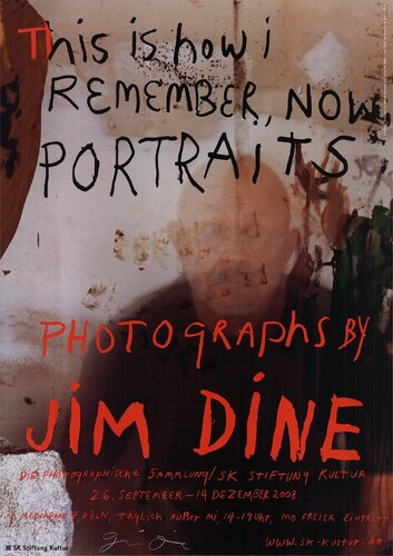 Disappearing before Gehard and Susanne van Jim Dine, Afdruk te koop op Singulart