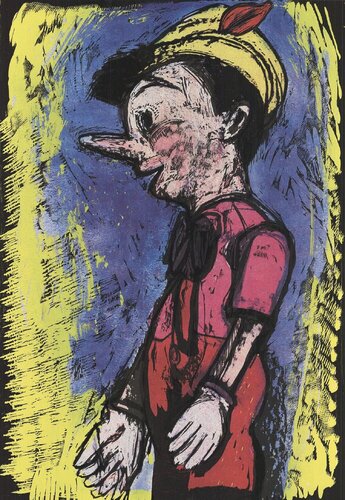 Pinocchio by Jim Dine, Print for Sale on Singulart