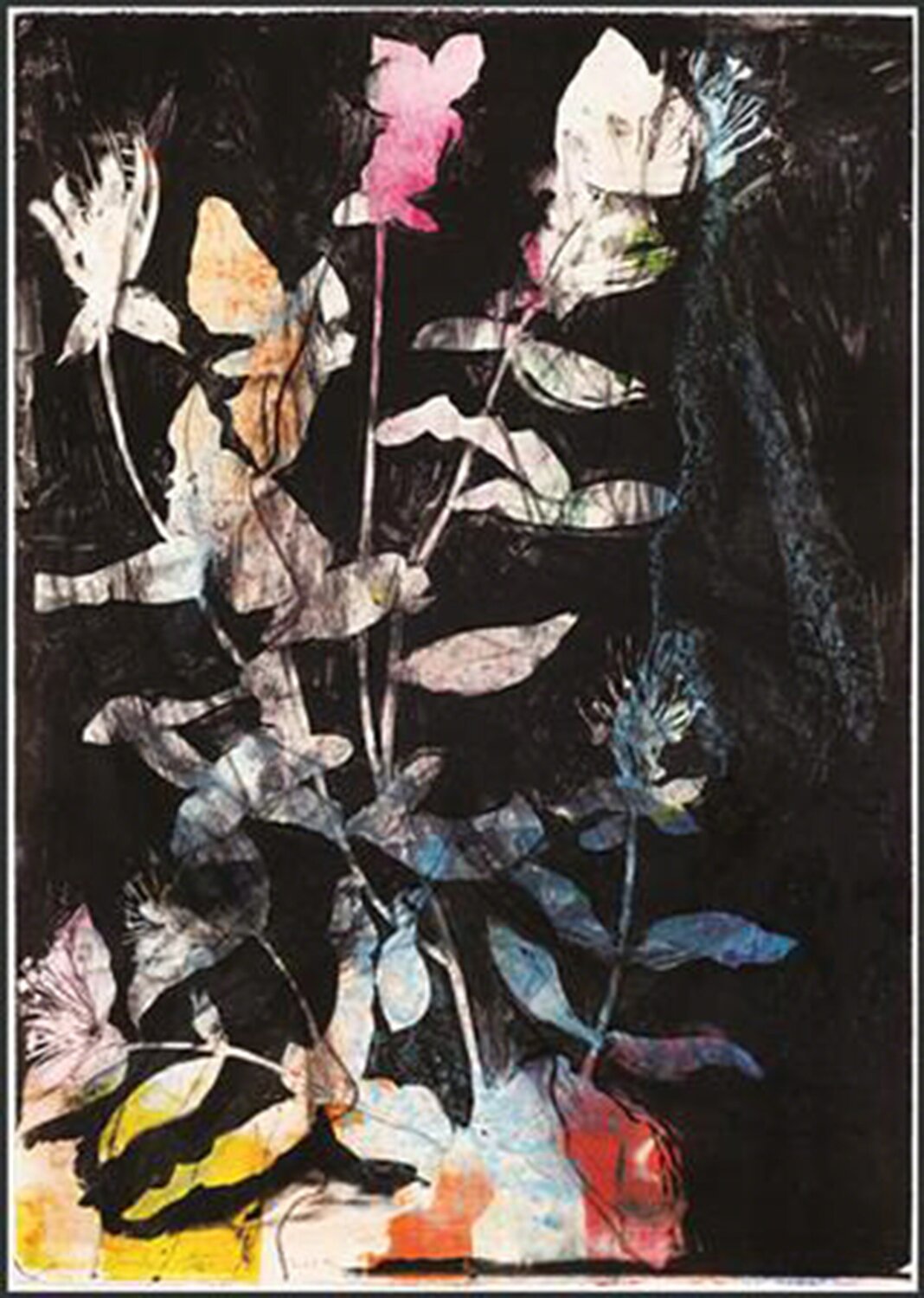 Wild Flowers in The Night Jim Dine
