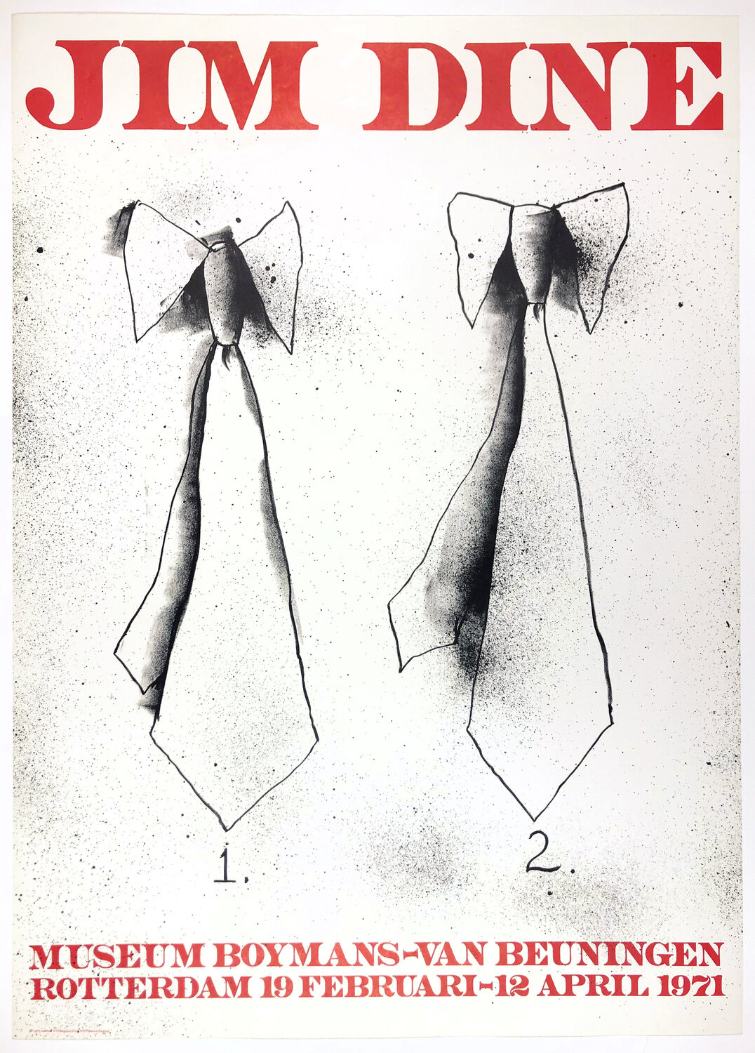 Boymans Museum (Two Ties) Jim Dine
